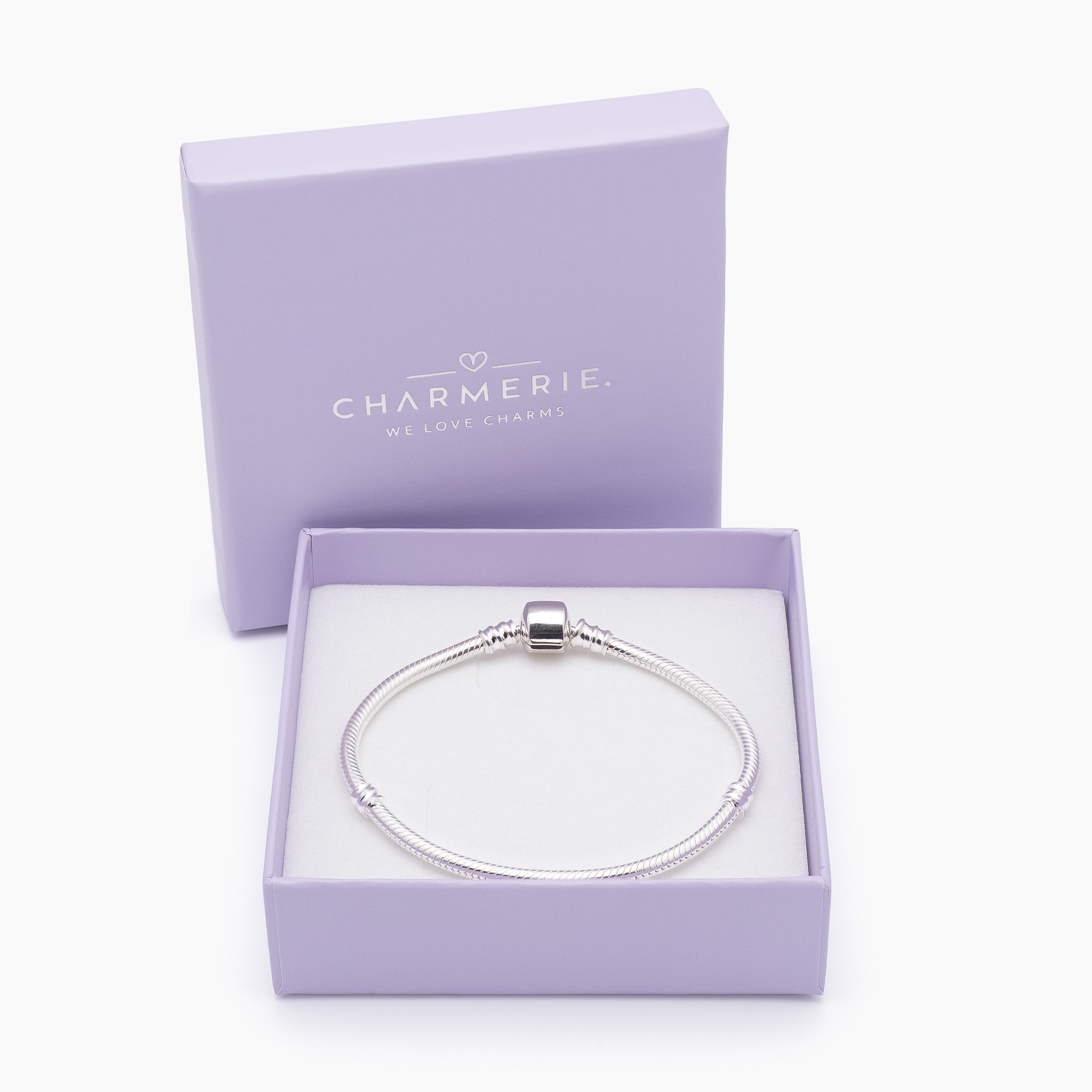 Charm Armband Classic aus 925 Sterling-Silber in Charmerie Geschenkbox