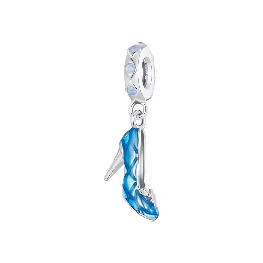 Märchen Schuh Charm Anhänger aus 925 Sterling-Silber – Charmerie