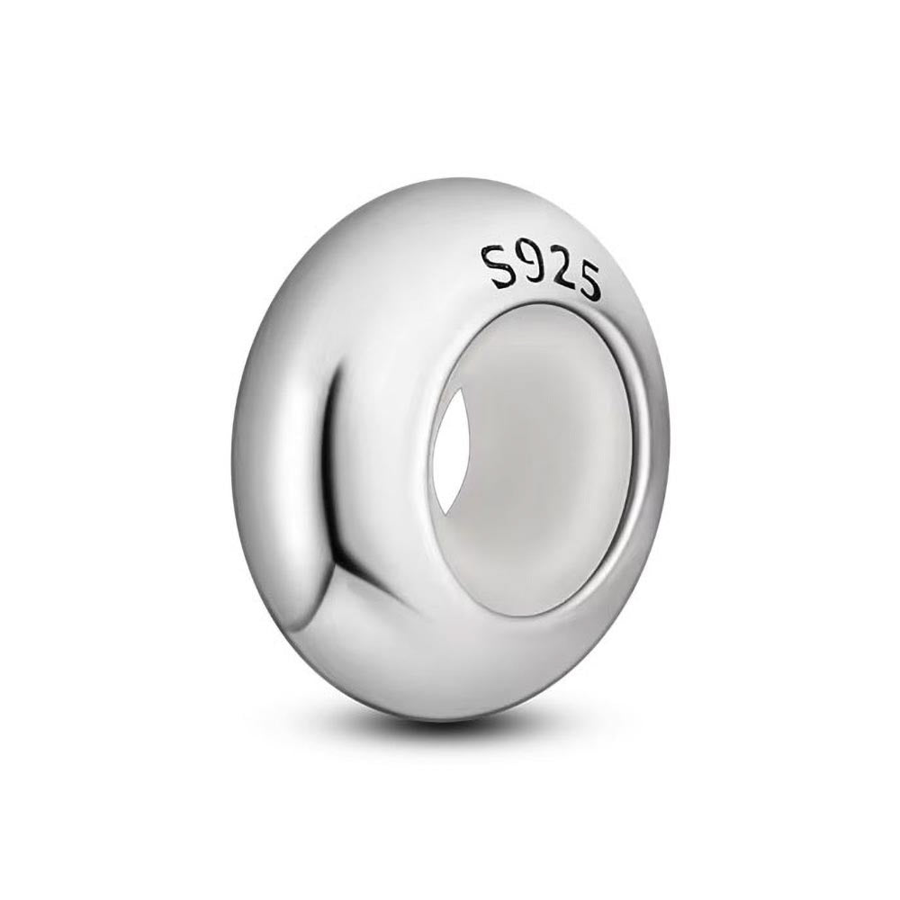 Silber Stopper – mit Silikon für Charm Armband aus 925 Sterling-Silber – Charmerie